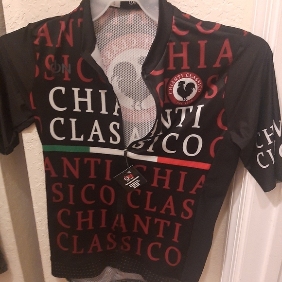 Maglia bici CHIANTI CLASSICO(ON) Racing Jersey BlkSlim Fit- Unisex NWT RARE - Picture 4 of 11